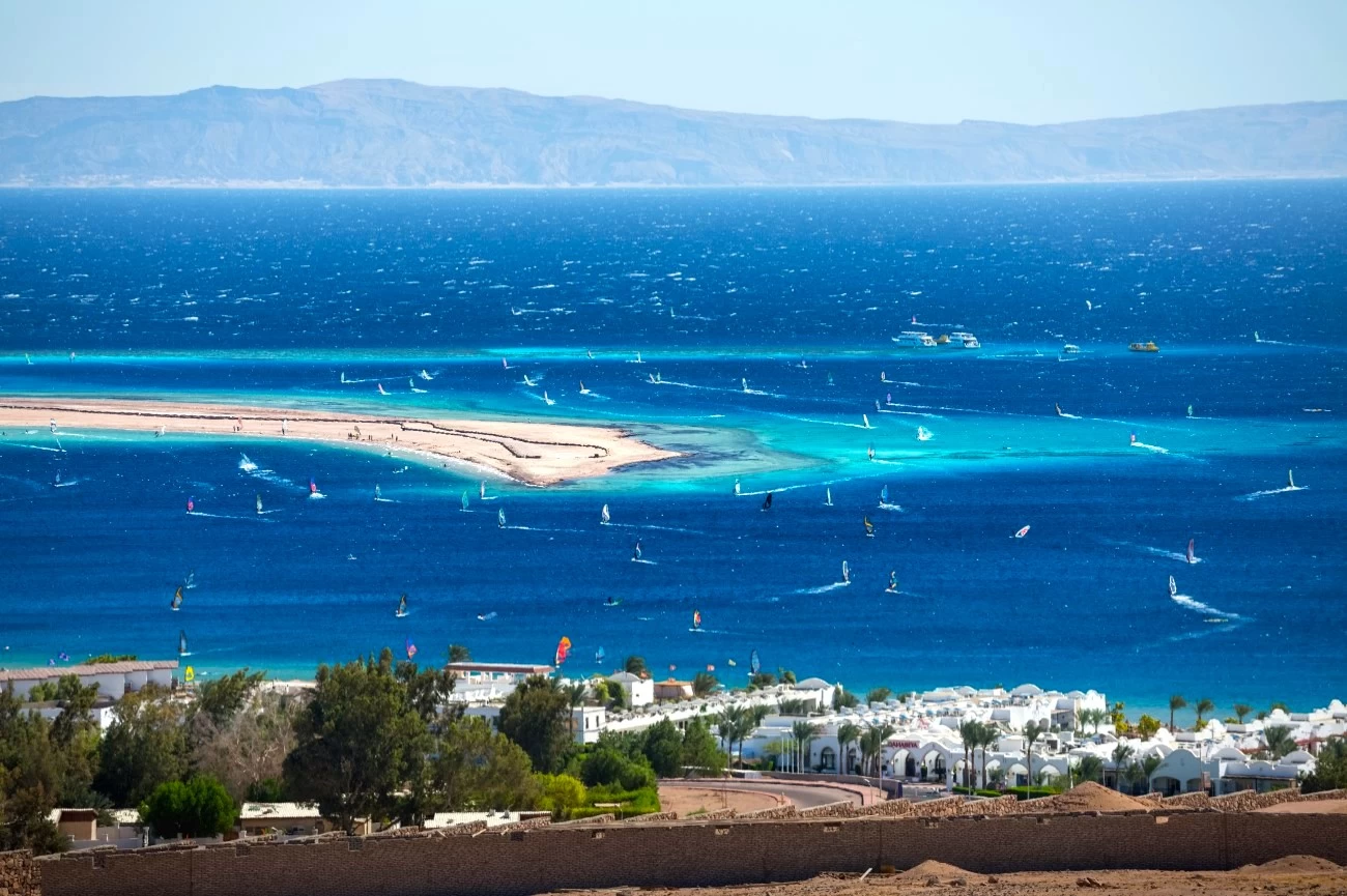 Dahab is a small town on the southeast coast of the Sinai Peninsula in Egypt
