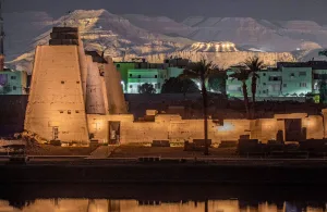 Sound and Light Show in Karnak Temple