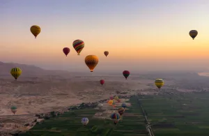 Hot Air Balloon Ride in Luxor