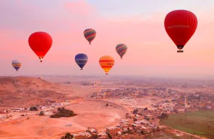 Hot Air Balloon Ride in Luxor