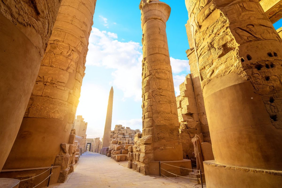 Luxor is a city on the east bank of the Nile River in southern Egypt